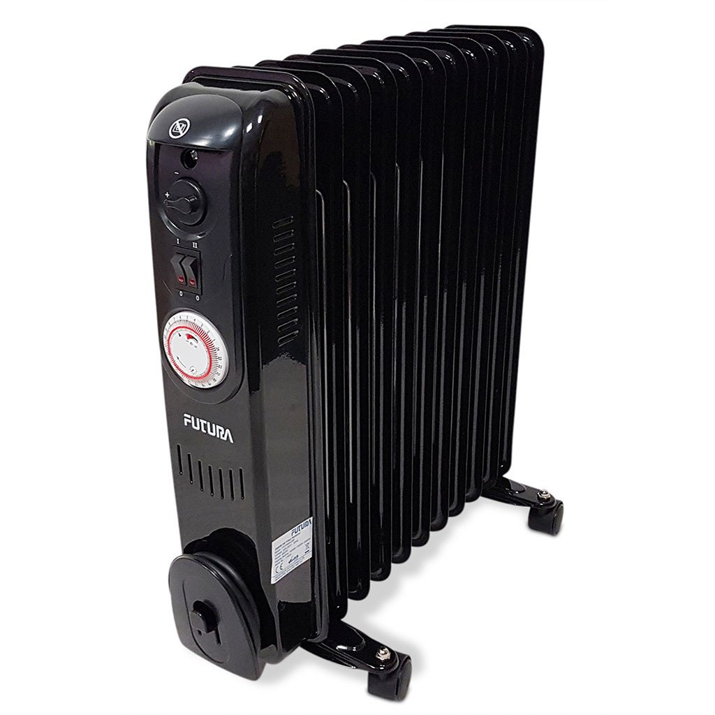 Oil Filled Radiator with Thermostat and Timer