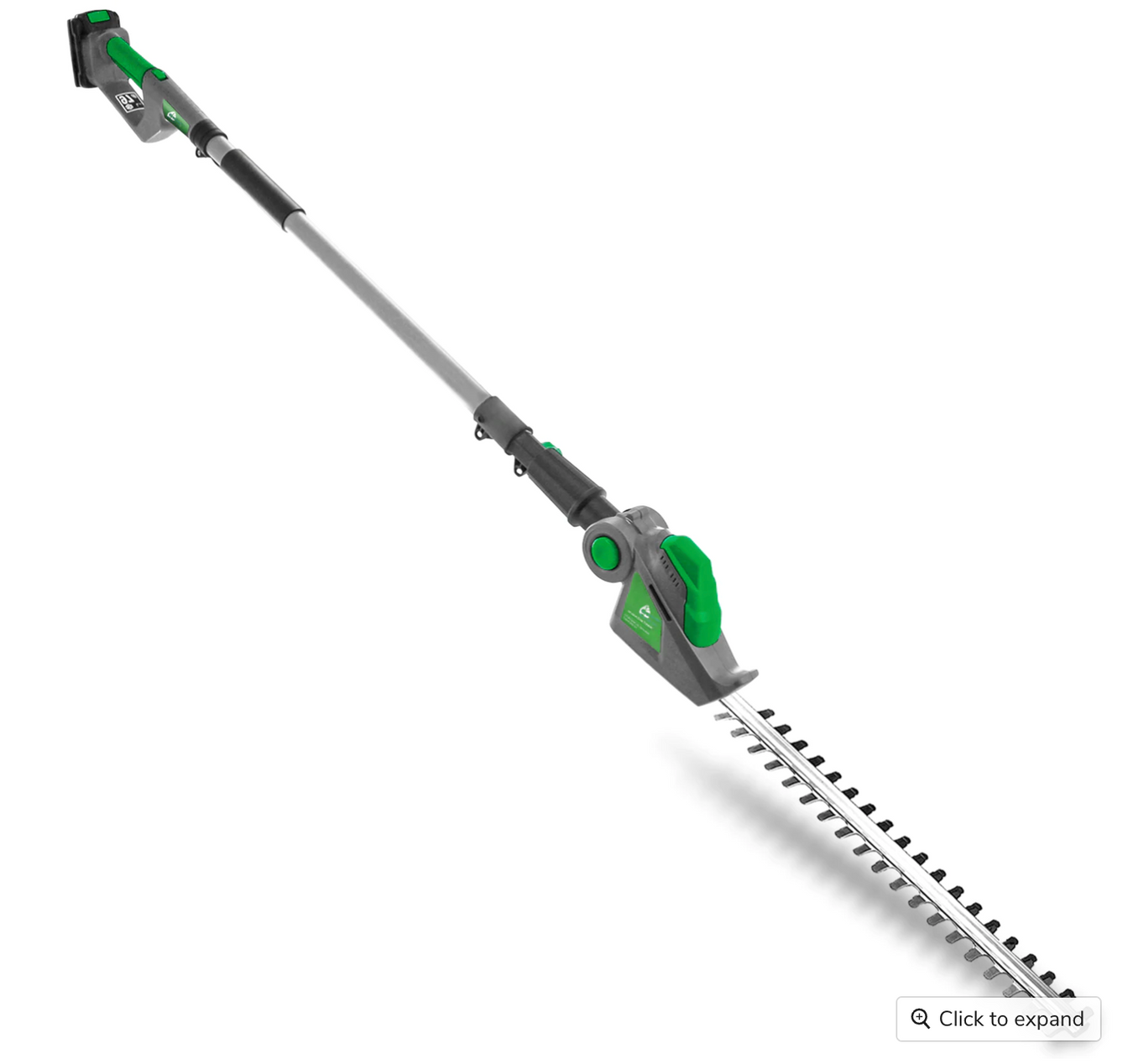 battery long reach hedge trimmer