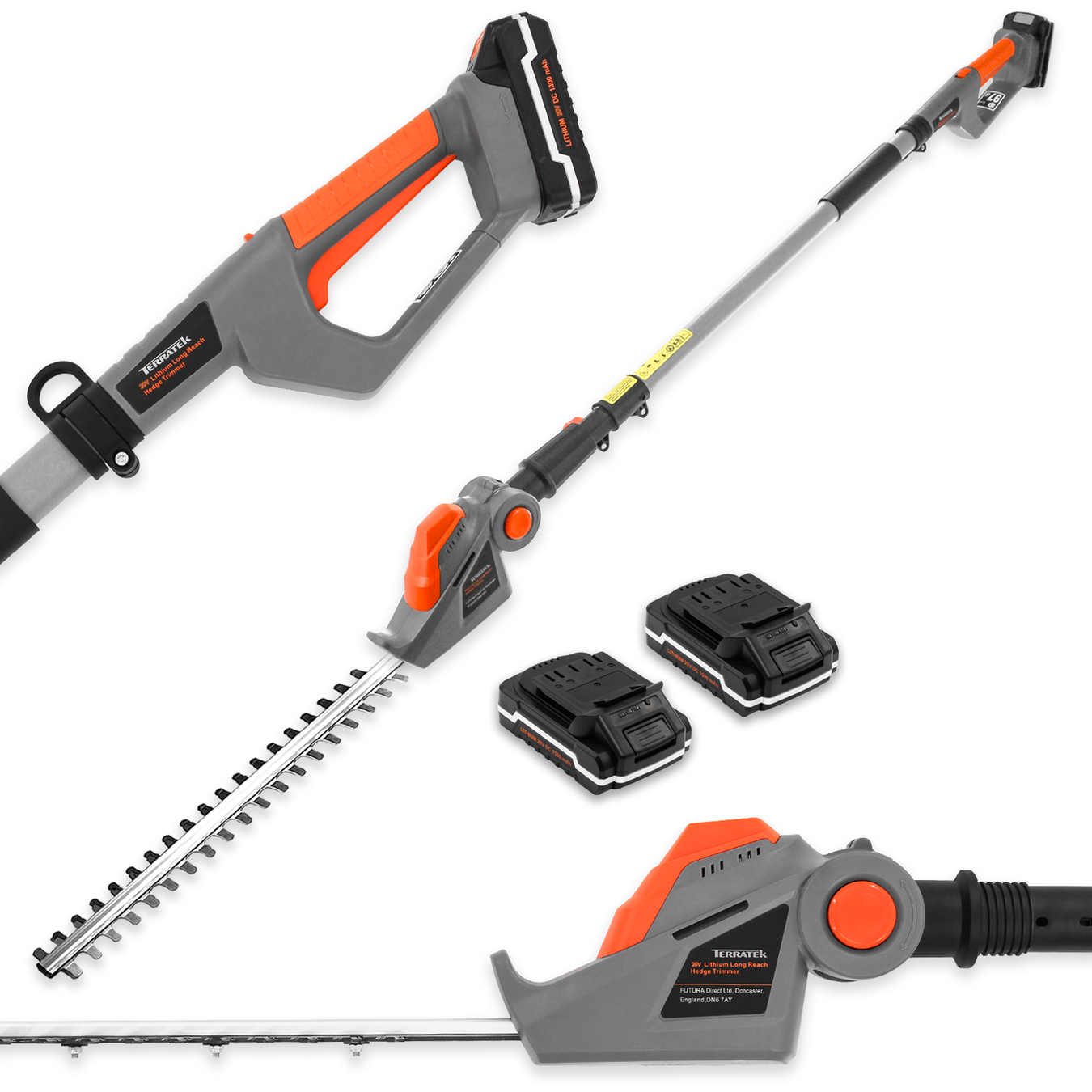 Long Reach Extendable Hedge Cutters