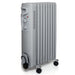 Futura Direct 2000W Futura Oil Filled Radiator Electric Heater 11 Fin - Grey 2500W