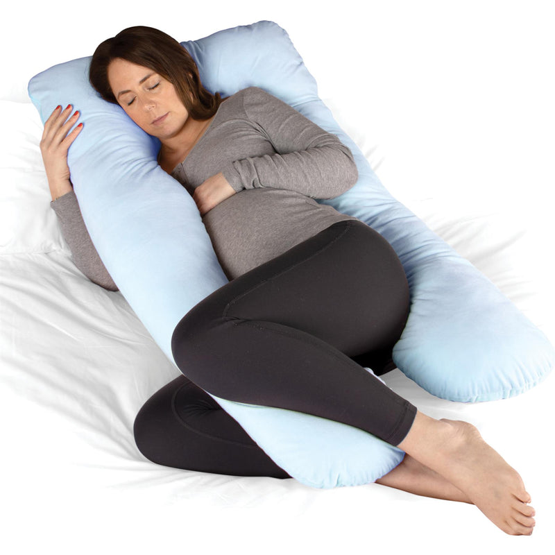 Dreamcatcher U Shaped Pregnancy Pillow Maternity Cushion 125cm | Grey, Blue, Pink