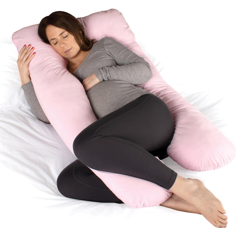 Dreamcatcher U Shaped Pregnancy Pillow Maternity Cushion 125cm | Grey, Blue, Pink