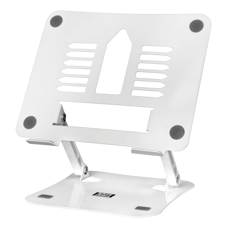 Futura Adjustable Laptop Stand | Foldable Computer Notebook Riser - Silver, Grey, Black & White