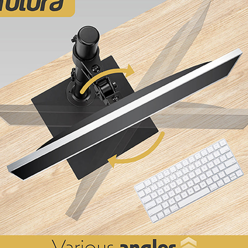 Futura Single Monitor Stand 13 to 32 Inch | Freestanding Mount Supports 8kg