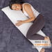 Aamira Aamira Body Pillow | Adjustable Memory Foam Pregnancy Side Sleeper