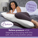 Aamira Aamira Body Pillow | Adjustable Memory Foam Pregnancy Side Sleeper