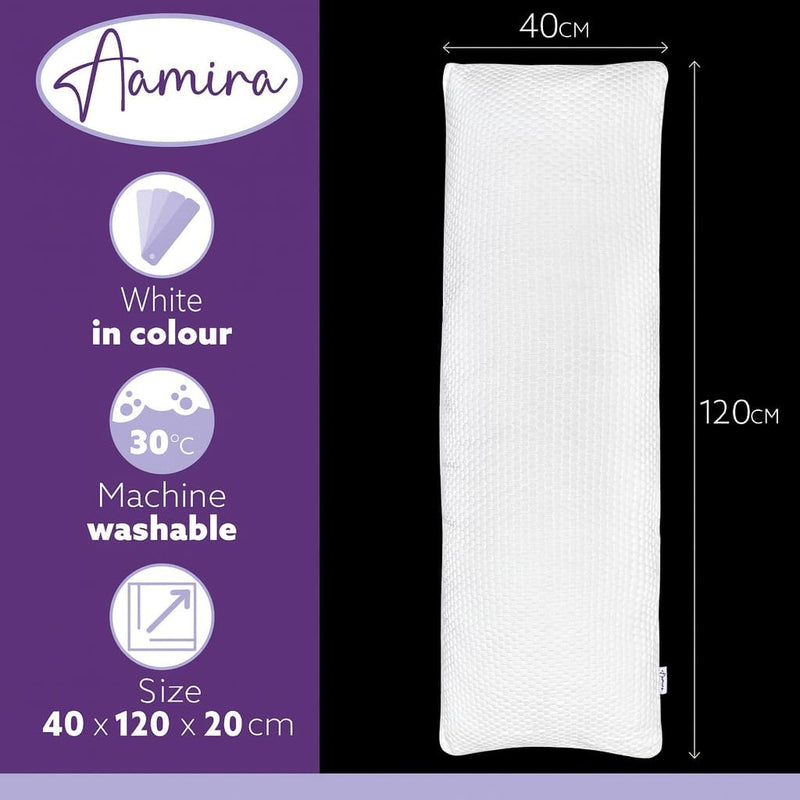 Aamira Aamira Body Pillow | Adjustable Memory Foam Pregnancy Side Sleeper