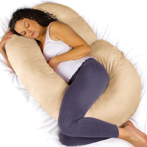 Futura Direct Aamira C Shaped Pregnancy Maternity Pillow Natural Full Body Support