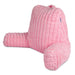 Aamira Aamira Large Cuddle Cushion Pink | Faux Fur Reading Pillow Back Support