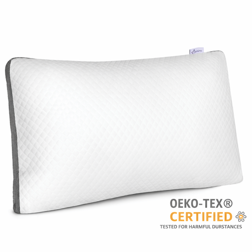Aamira Aamira Memory Foam Luxury Pillow | Neck & Shoulder Side Sleeper Support