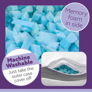 Aamira Aamira Memory Foam Luxury Pillow | Neck & Shoulder Side Sleeper Support