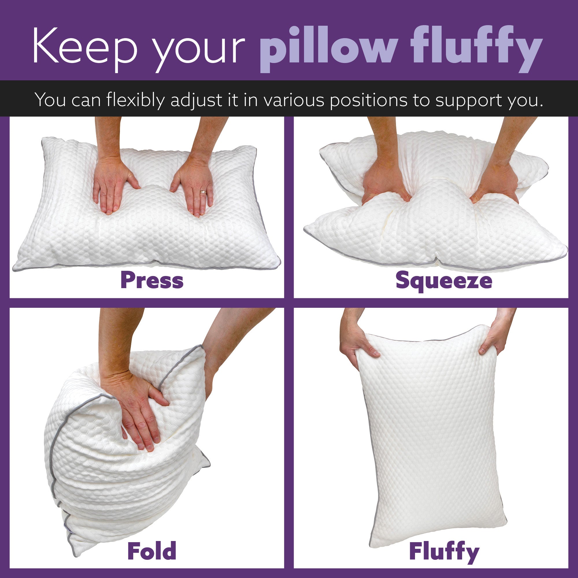 Aamira Memory Foam Premium Pillow | Neck & Shoulder Side Sleeper Suppo ...