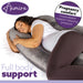 Aamira Aamira Pregnancy Memory Foam Maternity Pillow U Shaped Grey