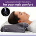 Aamira Aamira Side Sleeper Cervical Pillow | Memory Foam Neck Support OEKO-TEX