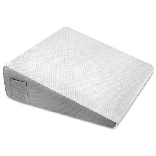 Aamira Aamira White Bed Wedge Pillow for Orthopaedic Support Memory Foam