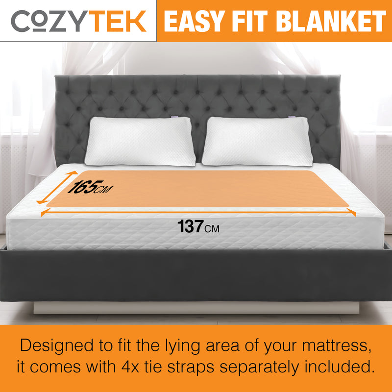Cozytek Cozytek Electric Blanket King Size | Fitted Heated Under Blanket
