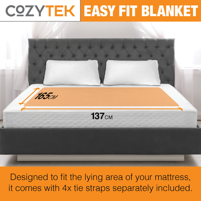 Cozytek Cozytek Electric Blanket King Size | Fitted Heated Under Blanket