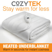 Cozytek Cozytek Electric Blanket King Size | Fitted Heated Under Blanket