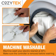 Cozytek Cozytek Electric Blanket King Size | Fitted Heated Under Blanket