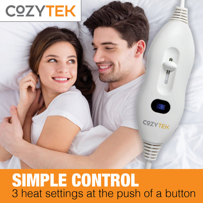 Cozytek Cozytek Electric Blanket King Size | Fitted Heated Under Blanket