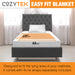 Cozytek Cozytek Single Electric Blanket | Fitted Heated Under Blanket