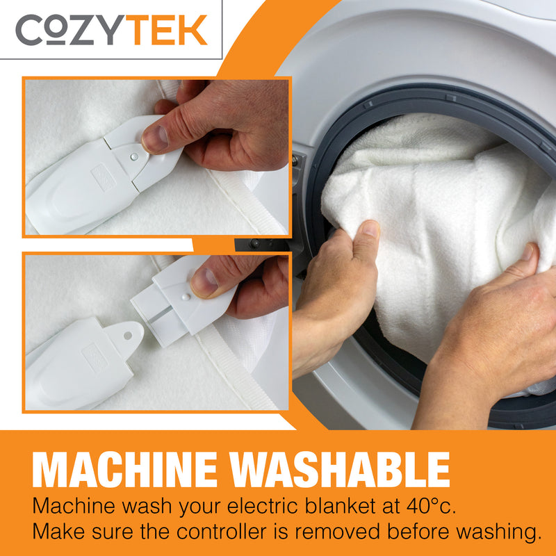Cozytek Cozytek Single Electric Blanket | Fitted Heated Under Blanket