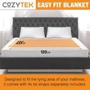 Cozytek Double Cozytek Double Bed Electric Blanket | Fitted Double Under Blanket