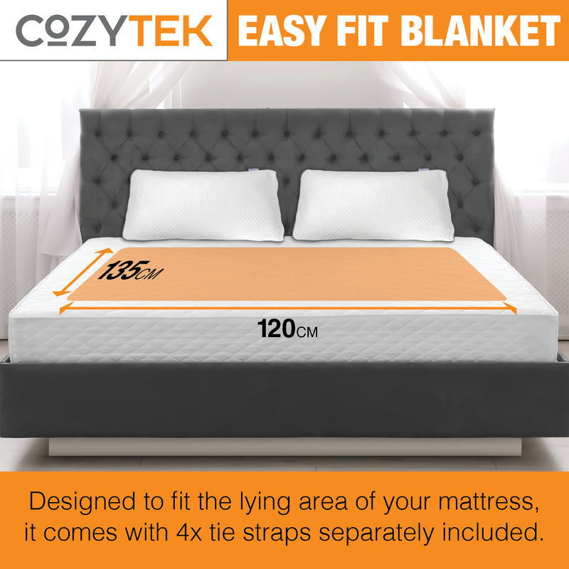 Cozytek Double Cozytek Double Bed Electric Blanket | Fitted Double Under Blanket