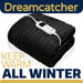 Dreamcatcher Dreamcatcher Black Heated Throw Blanket | Electric Fleece Throw