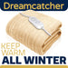 Dreamcatcher Dreamcatcher Cream Electric Heated Throw | Soft Fleece Blanket with Timer