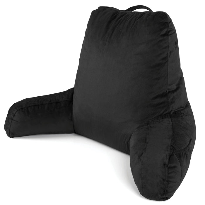 Dreamcatcher Dreamcatcher Cuddle Cushion Black | Memory Foam Back Support Reading Pillow