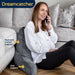 Dreamcatcher Dreamcatcher Cuddle Cushion Grey | Memory Foam Back Support Reading Pillow