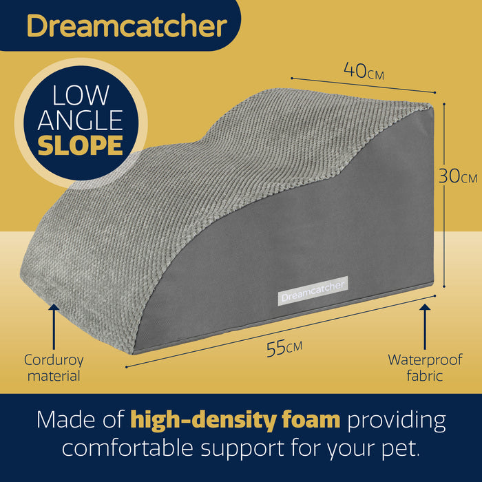 Dreamcatcher Dreamcatcher Dog Steps | 2 Stair Steps High Density Foam Pet Stairs for Bed