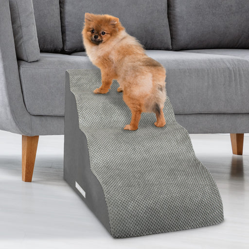Dreamcatcher Dreamcatcher Dog Steps | 4 Stair Steps High Density Foam Pet Stairs for Bed