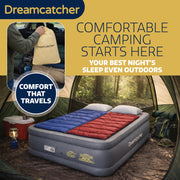 Dreamcatcher Dreamcatcher Double Air Mattress | Blow Up Inflatable Bed With Built in Pump