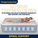 Dreamcatcher Dreamcatcher Double Air Mattress | Blow Up Inflatable Bed With Built in Pump