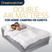 Dreamcatcher Dreamcatcher Double Air Mattress | Blow Up Inflatable Bed With Built in Pump