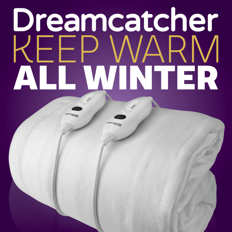 Dreamcatcher Dreamcatcher Double Electric Blanket | Fully Fitted Under Blanket Dual Controls