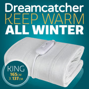 Dreamcatcher Dreamcatcher Electric Blanket King Size | Fitted Heated Under Blanket