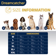 Dreamcatcher Dreamcatcher Grey Large Plus Dog Bed Orthopaedic Mattress 91x69x9cm