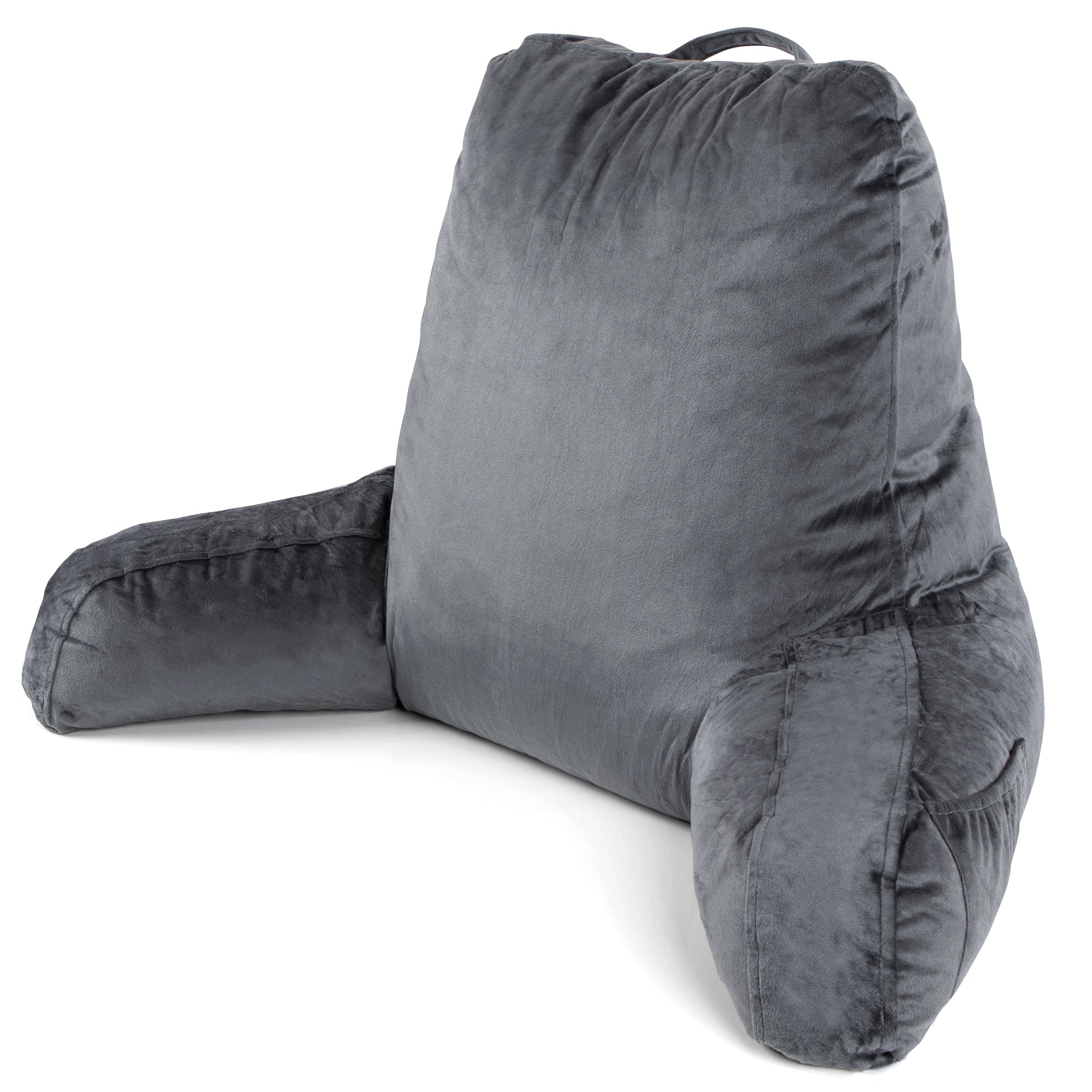 Dreamcatcher Cuddle Cushion Grey | Memory Foam Back Support Reading Pi