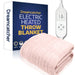 Dreamcatcher Dreamcatcher Pink Electric Heated Throw | Soft Fleece Blanket with Timer