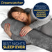 Dreamcatcher Dreamcatcher Pregnancy Pillow | Memory Foam Maternity Cushion U Shaped Grey