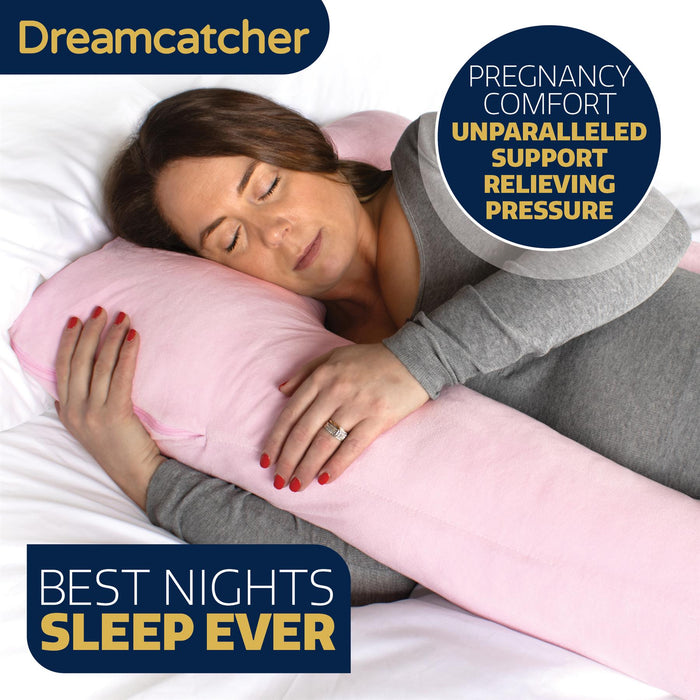 Dreamcatcher Dreamcatcher Pregnancy Pillow U Shaped Maternity Nursing Support Cushion Pink