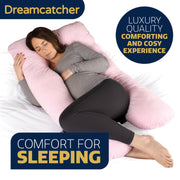 Dreamcatcher Dreamcatcher Pregnancy Pillow U Shaped Maternity Nursing Support Cushion Pink