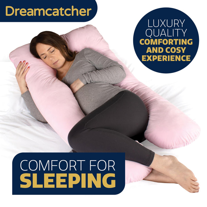 Dreamcatcher Dreamcatcher Pregnancy Pillow U Shaped Maternity Nursing Support Cushion Pink