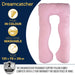 Dreamcatcher Dreamcatcher Pregnancy Pillow U Shaped Maternity Nursing Support Cushion Pink
