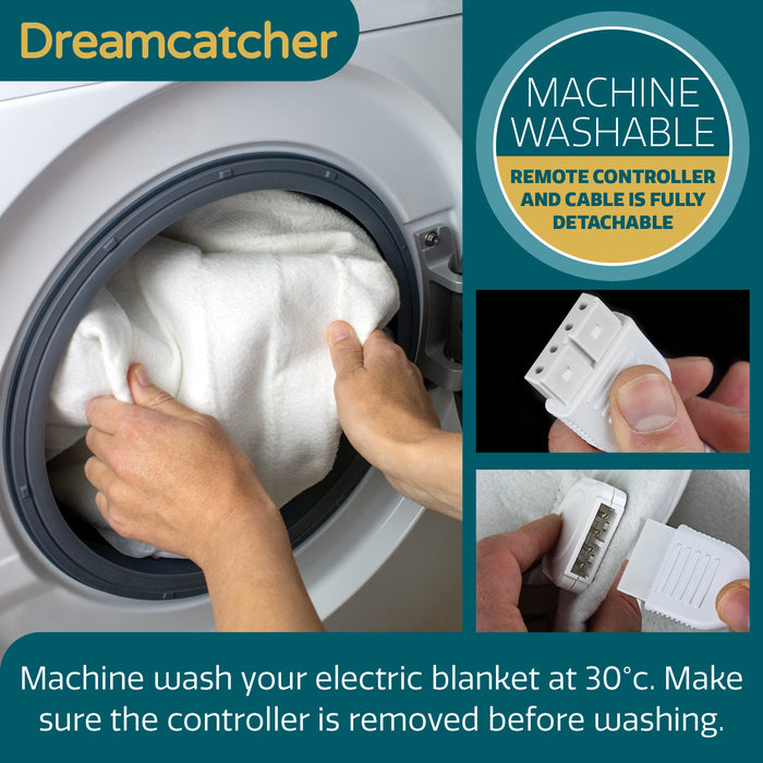Dreamcatcher Dreamcatcher Single Electric Blanket | Fitted Heated Under Blanket