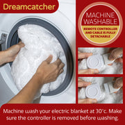 Dreamcatcher Dreamcatcher Single Electric Blanket | Fleece Fitted Heated Under Blanket