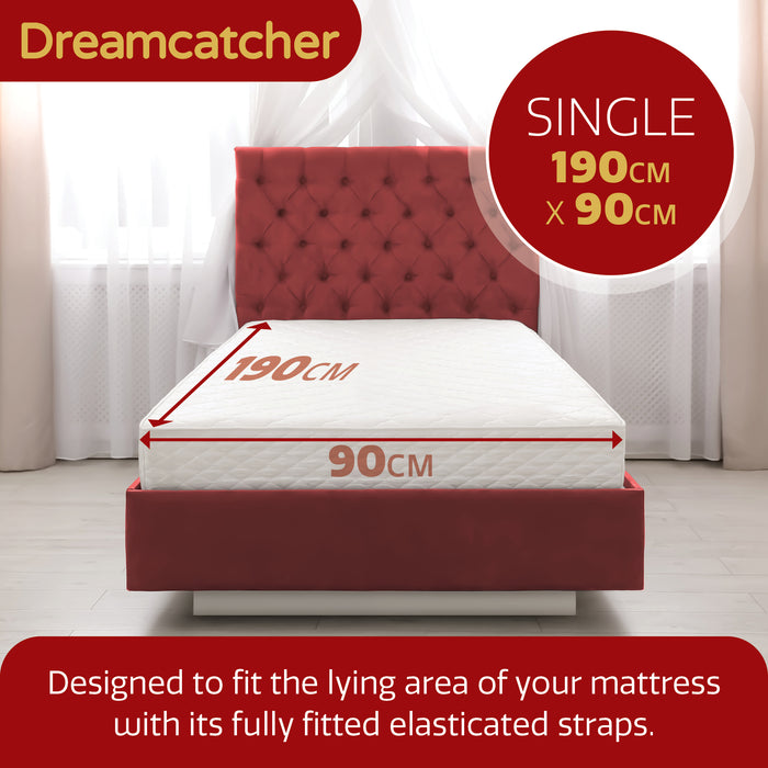 Dreamcatcher Dreamcatcher Single Electric Blanket | Fleece Fitted Heated Under Blanket